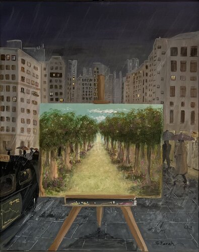 You See What You See by Samir Farah, Painting for Sale on Singulart
