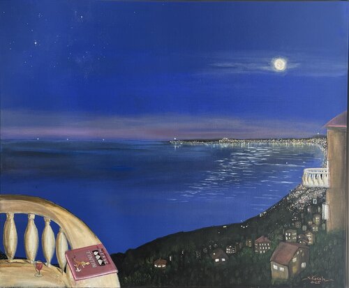 On The Balcony Samir Farah