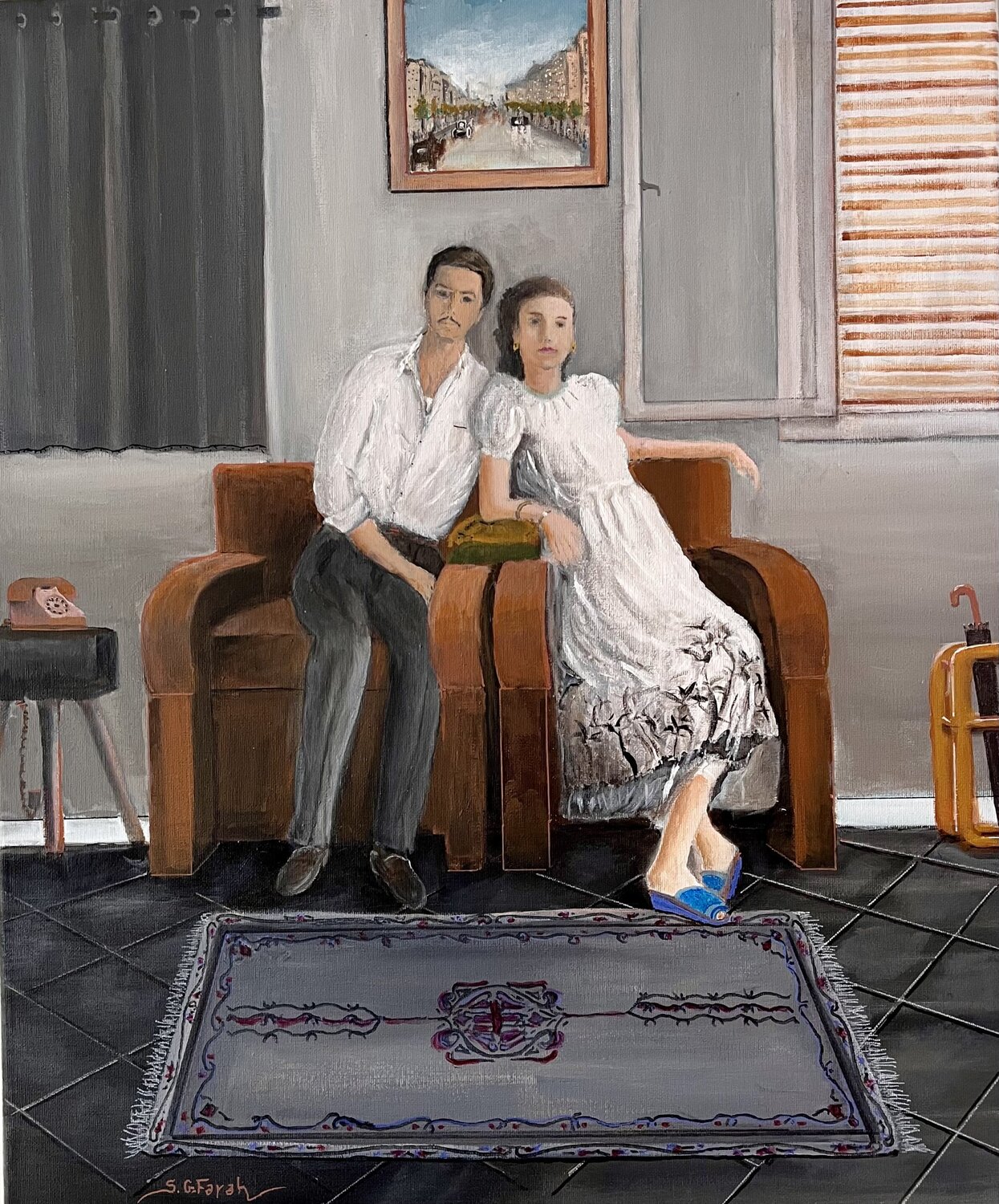 The Couple, Lebanon, 1955 Samir Farah