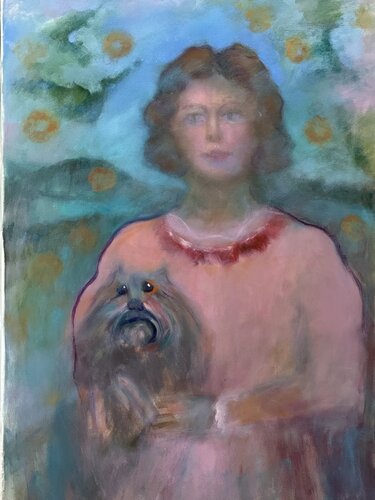 Held and holding van Sheila Olivier-Carchidi, Schilderij te koop op Singulart