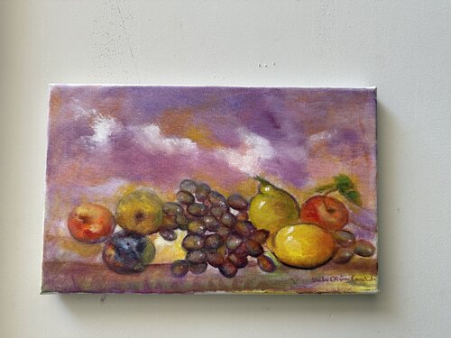 Fruit of life van Sheila Olivier-Carchidi, Schilderij te koop op Singulart