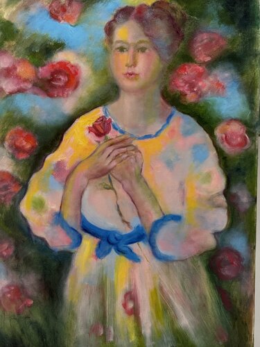 Beauty - Spring von Sheila Olivier-Carchidi, Malerei kaufen auf Singulart