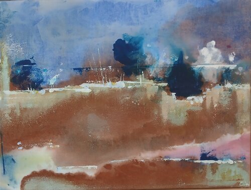 Industrial environment di Christiane Wiegand, Pittura in vendita su Singulart