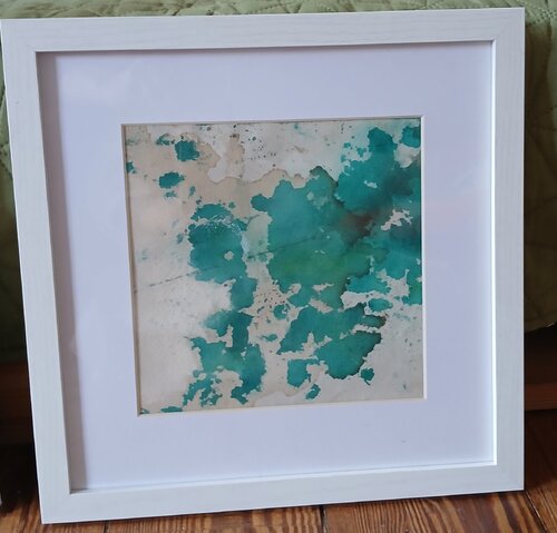 Turquoise di Christiane Wiegand, Pittura in vendita su Singulart