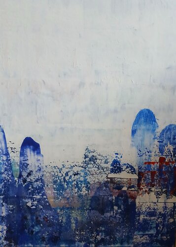Eisberge di Christiane Wiegand, Pittura in vendita su Singulart