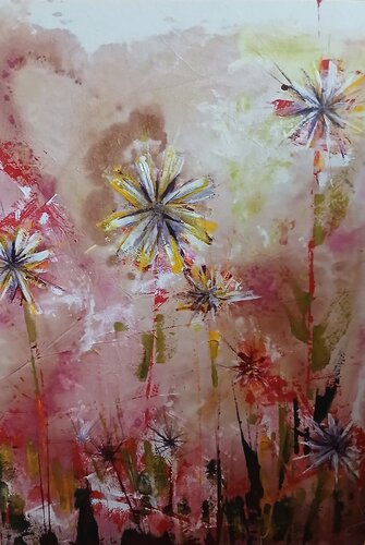 Herbstliebe di Christiane Wiegand, Pittura in vendita su Singulart