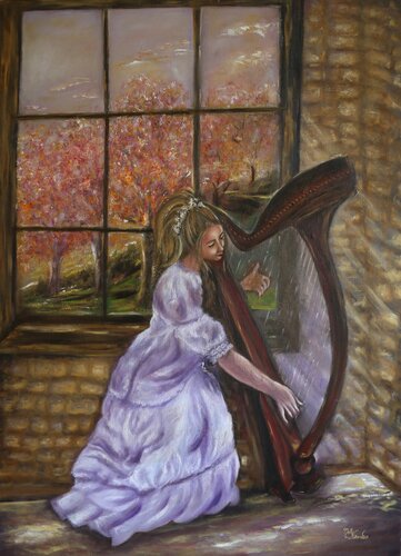 "Melodie d'automne" von Nelly Kamel, Malerei kaufen auf Singulart