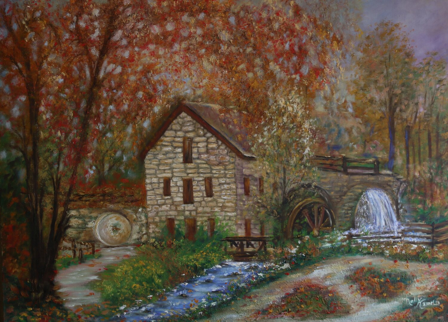 "Le moulin des souvenirs" Nelly Kamel