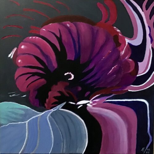 Malve abstrakt de Claudia Altemeier, Pintura a la venta en Singulart