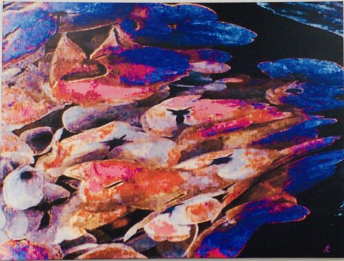 Abstrakte Blume von Claudia Altemeier, Fotografie kaufen auf Singulart