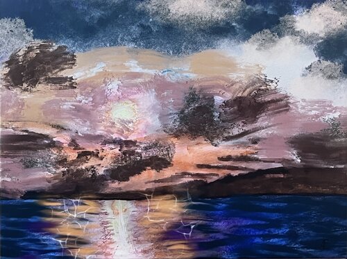 Nach dem Unwetter van Claudia Altemeier, Schilderij te koop op Singulart