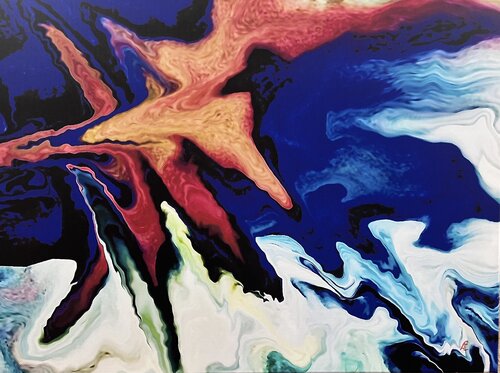 Zugvögel di Claudia Altemeier, Digitale in vendita su Singulart