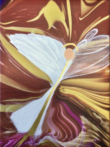 Schutzengel by Claudia Altemeier, Painting for Sale on Singulart