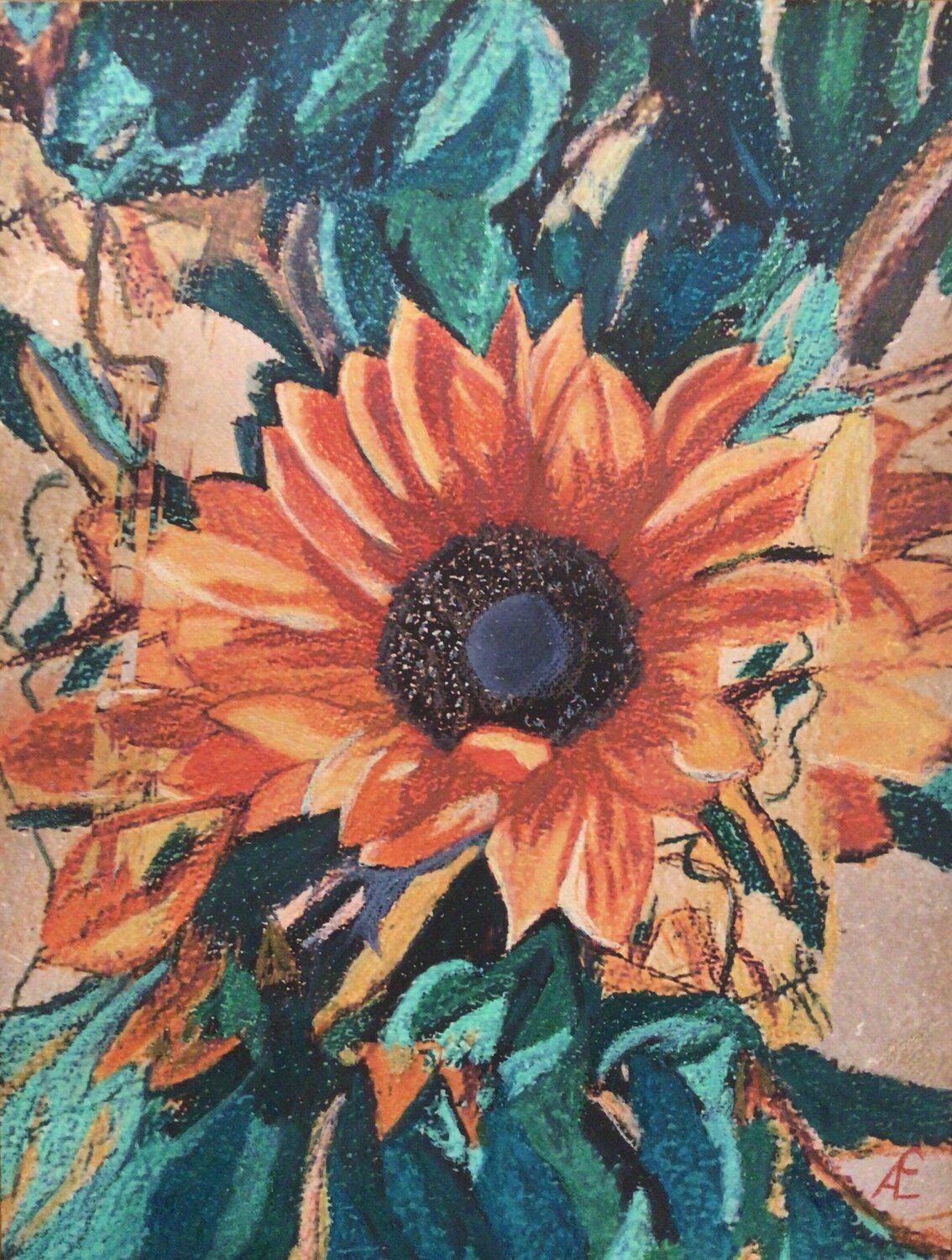 Old Sunflower Claudia Altemeier