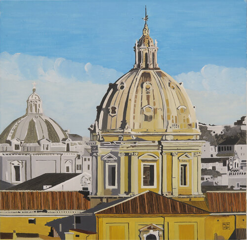 Roma.Basilica di Sant'Andrea della Valle raniero botti