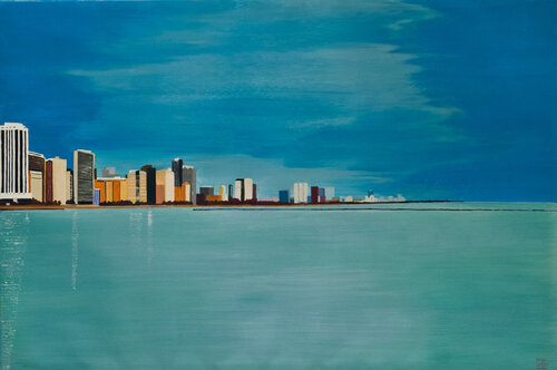 Chicago di raniero botti, Pittura in vendita su Singulart