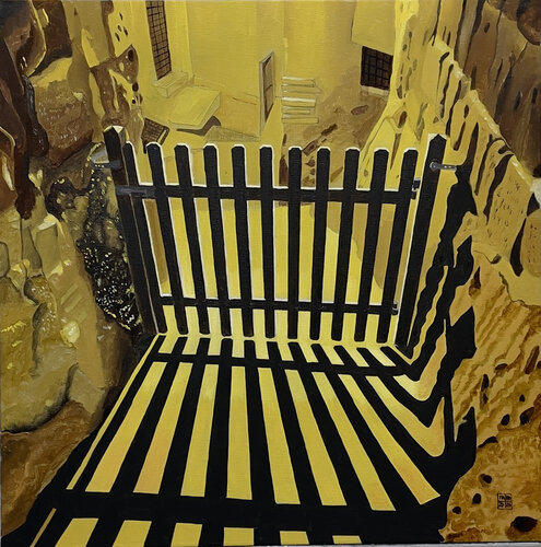 Sai quale oscura opra laggiù si compia? van raniero botti, Schilderij te koop op Singulart