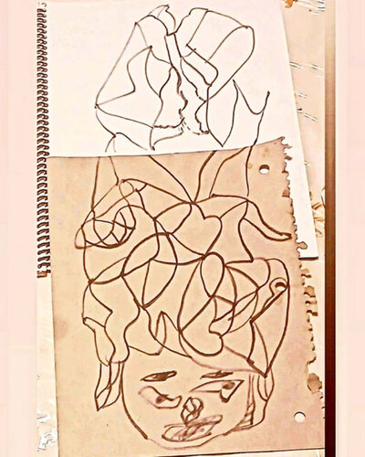 The beauty of abstract par TAHA Mohamed BENNIS, Dessin en vente sur Singulart
