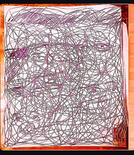 So Provocative portrait di TAHA Mohamed BENNIS, Opera su carta in vendita su Singulart