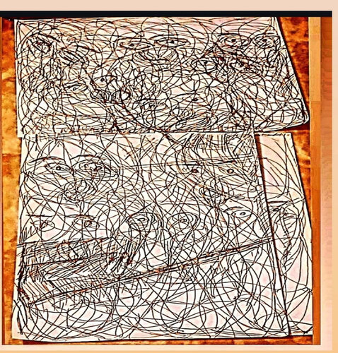 Advanced avstract by TAHA Mohamed BENNIS, Work on Paper for Sale on Singulart