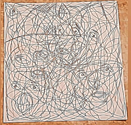Simplicity over complexity by TAHA Mohamed BENNIS, Work on Paper for Sale on Singulart