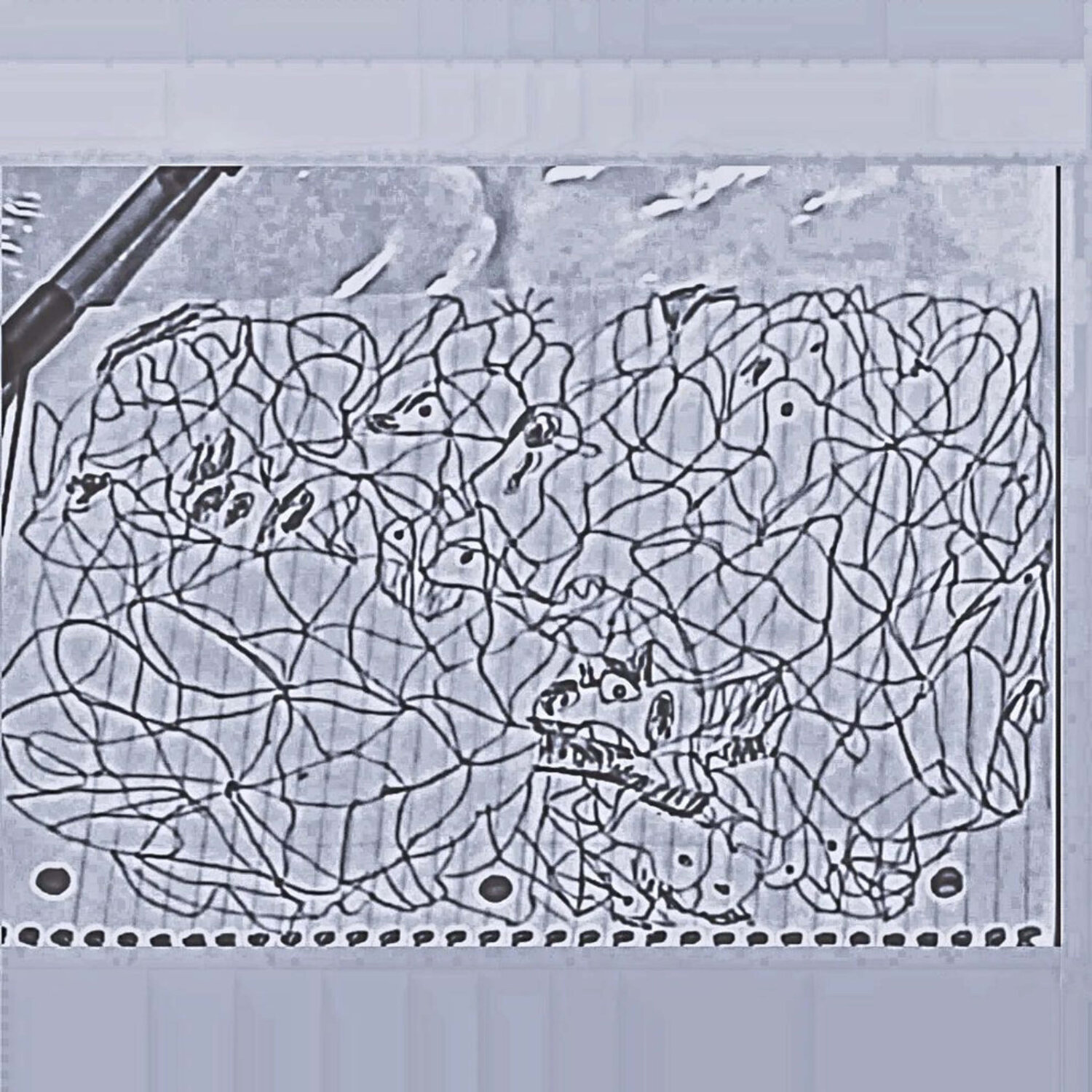 Complexity to fulfill the spaces to a landscape view TAHA Mohamed BENNIS Zeichnungen zu verkaufen