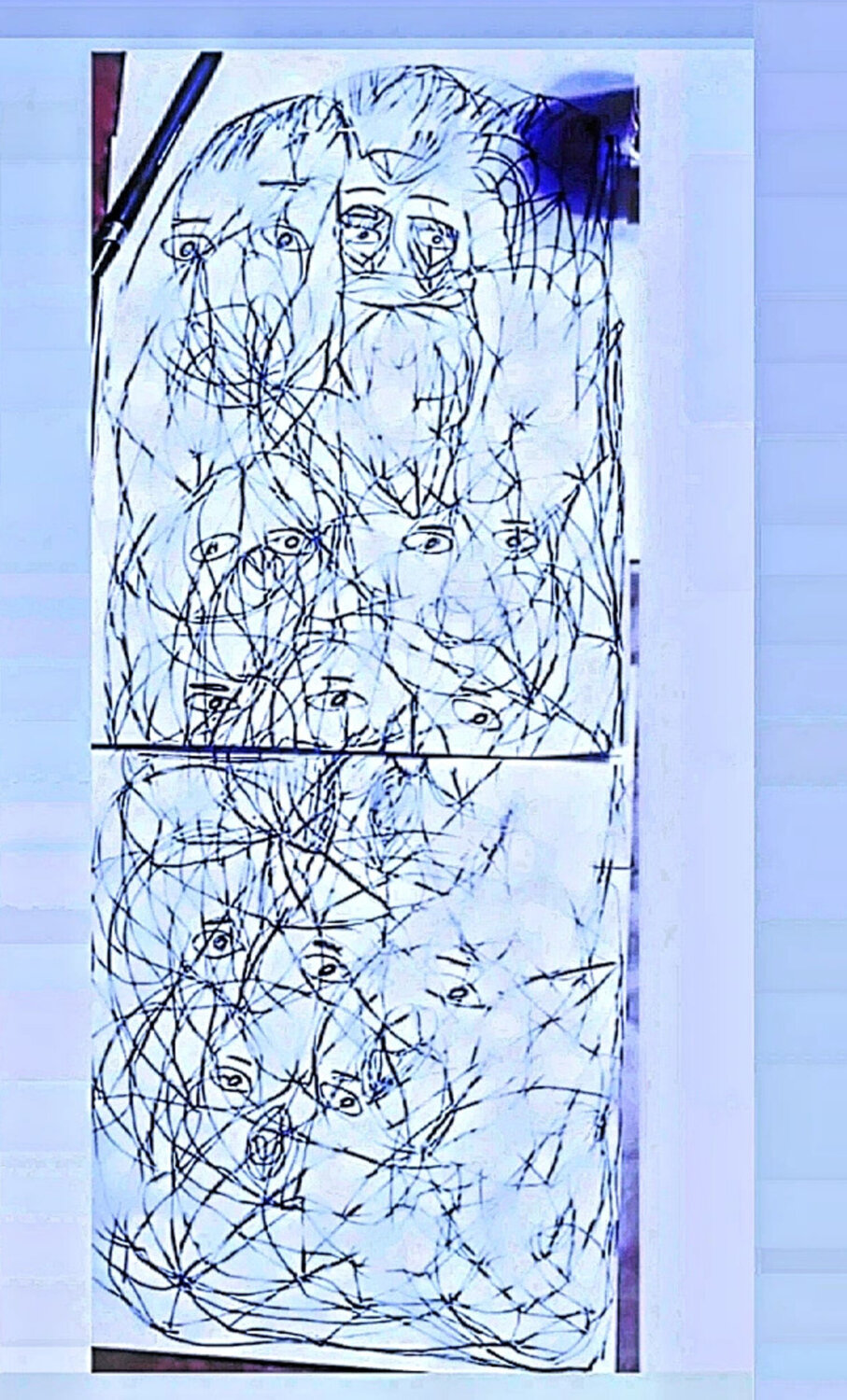 Feel the passion of it TAHA Mohamed BENNIS Werk auf Papier zu verkaufen