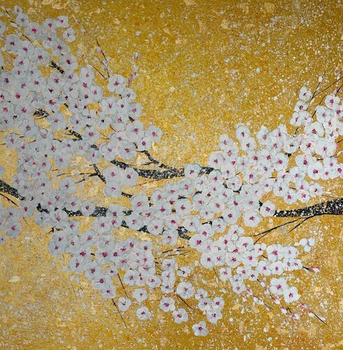 “Spring is almost here “ di Guranda Spillmann, Pittura in vendita su Singulart