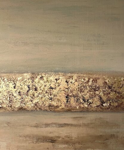 “Golden Horizon “ di Guranda Spillmann, Pittura in vendita su Singulart