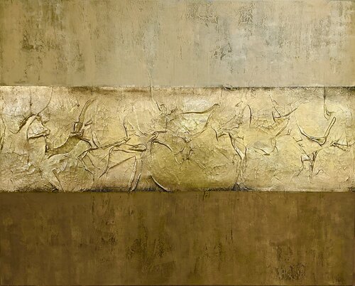 „Gold Reflexions “ di Guranda Spillmann, Pittura in vendita su Singulart