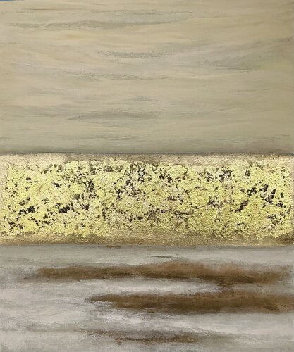 „Golden Horizon" van Guranda Spillmann, Schilderij te koop op Singulart