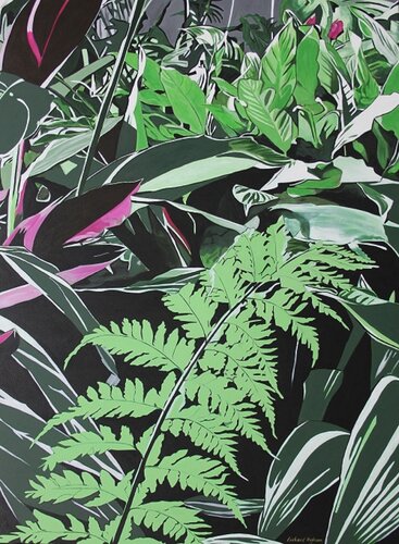 Cover me Gently - Tree Fern von Richard Higham, Malerei kaufen auf Singulart