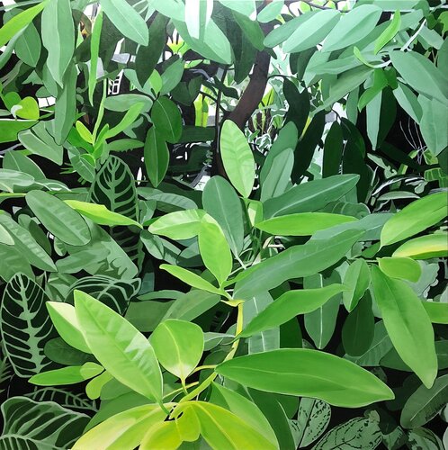 Botanic Leaves von Richard Higham, Malerei kaufen auf Singulart