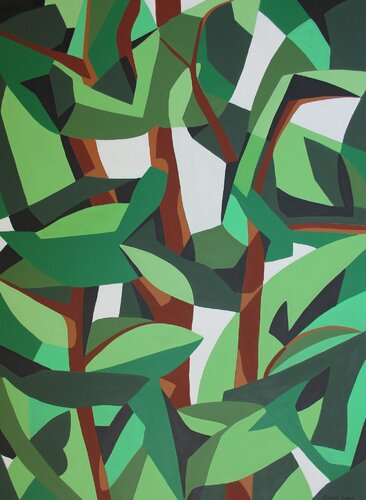 Tree Tops 1 di Richard Higham, Pittura in vendita su Singulart