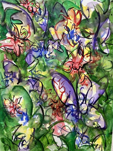 Spring Rhapsody van Richard Higham, Schilderij te koop op Singulart