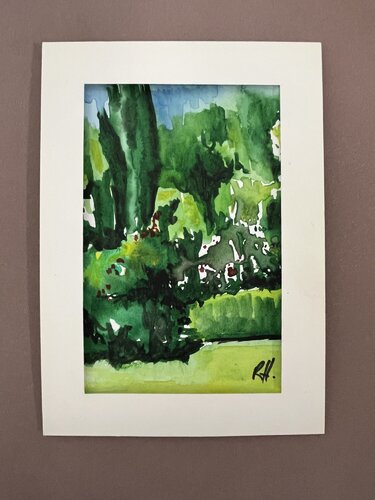 Watercolour Landscape van Richard Higham, Werk op papier te koop op Singulart