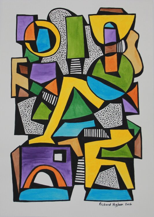 Urban Landscape - Abstract Richard Higham
