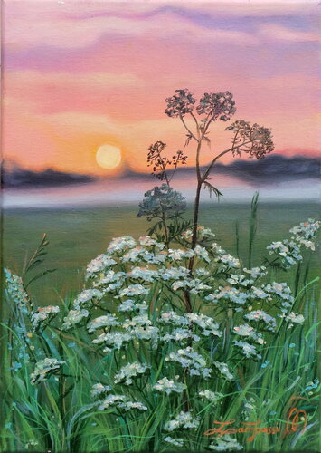 "Sunset" von Madalena Zampassi, Malerei kaufen auf Singulart