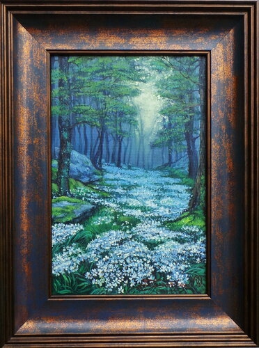 "Spring forest" by Madalena Zampassi, Painting for Sale on Singulart