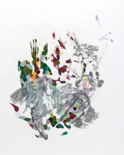 Oblique Inception von Leigh Anne Lester, Werk auf Papier kaufen auf Singulart