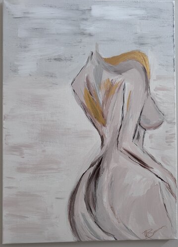 Woman Abstrakt van Manuel Brunner, Schilderij te koop op Singulart
