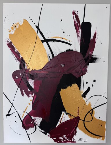 Abstract KAMIN di Manuel Brunner, Pittura in vendita su Singulart