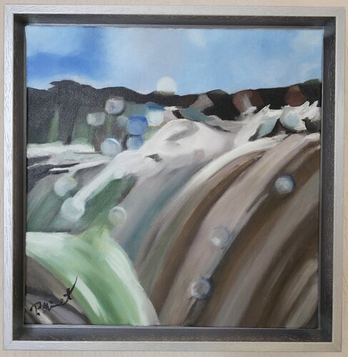 Wasser - Energie des Lebens Ib von PETRA MINET, Malerei kaufen auf Singulart