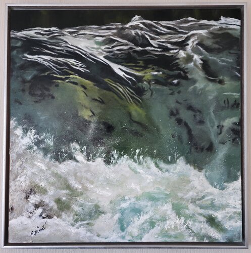 Wasser - Energie des Lebens II van PETRA MINET, Schilderij te koop op Singulart