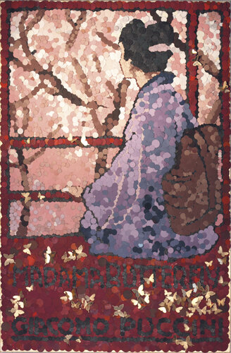 Evolution-Opera, Madama Butterfly par Oscar Baccilieri, Peinture en vente sur Singulart