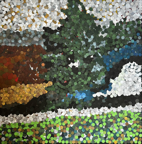 INNATURA, Sentiero by Oscar Baccilieri, Painting for Sale on Singulart