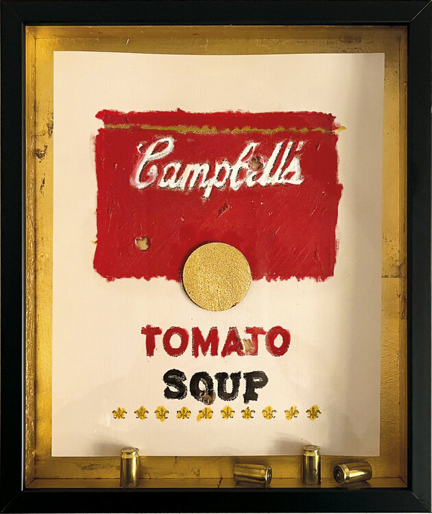 I want you - Cambell's tomato soup Oscar Baccilieri