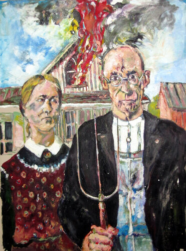 American Wisdom di thomas ackermann, Pittura in vendita su Singulart