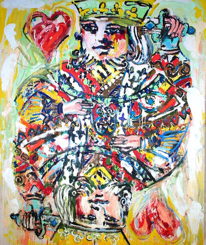 The English king of Hearts von thomas ackermann, Malerei kaufen auf Singulart