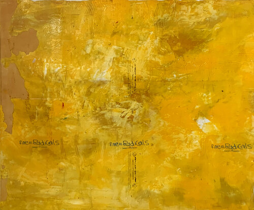 Yellow FREERADICAL di thomas ackermann, Pittura in vendita su Singulart